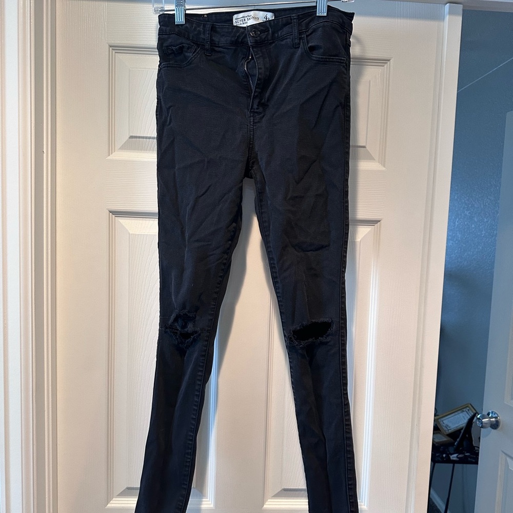 Black Abercrombie Jeans